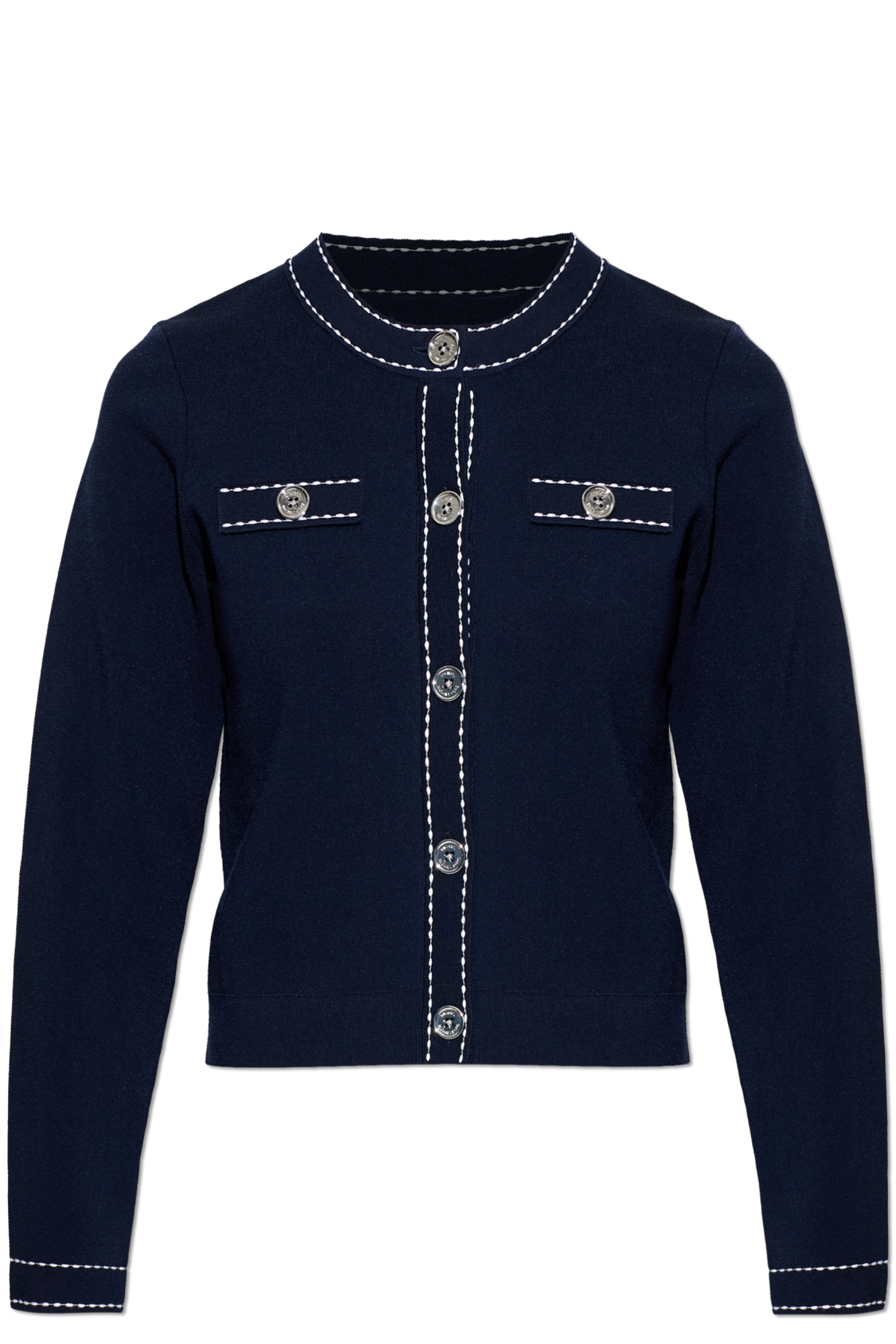 Michael Michael Kors Cardigan with decorative stitching | Women's